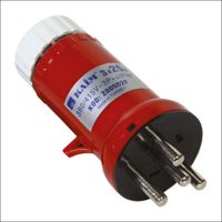 3x25 A Polyamid Düz Fiş IP44