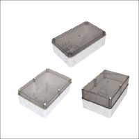 Şeﬀaf Kapaklı Termoplastik Buatlar - Vidalı-IP65